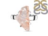 Rose Quartz Rough Ring-R-Size-7 RSQ-2-100