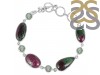 Ruby Zoisite/Green Amethyst Bracelet-BSL RZS-11-1