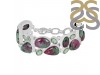 Ruby Zoisite/Green Amethyst Bracelet-BJ RZS-11-4