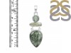 Seraphinite/Green Amethyst/Green Kunzite Pendant-2SP SER-1-285