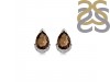Smoky Stud Earring& White Topaz Stud Earring SMY-RDE-1262.