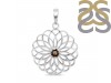 Smoky Flower Of Life Pendant SMY-RDN-177-A