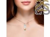 Oyster Turquoise Moonstone Turquoise Pendant-2SP TRO-1-210