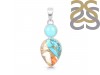 Oyster Turquoise Turquoise Pendant-2SP TRO-1-222
