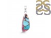 Oyster Turquoise Pendant-SP TRO-1-286