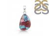 Oyster Turquoise Pendant-SP TRO-1-291