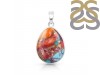 Oyster Turquoise Pendant-SP TRO-1-303