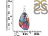 Oyster Turquoise Pendant-SP TRO-1-305