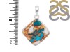 Purple Mohave Spiny Oyster Turquoise Pendant-SP TRO-1-98