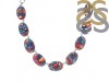 Turquoise (Oyster) Necklace-NSL TRO-12-4