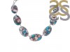 Turquoise (Oyster) Necklace-NSL TRO-12-6