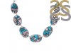 Turquoise (Oyster) Necklace-NSL TRO-12-8