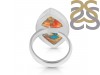 Oyster Turquoise-Adjustable Ring-ADJ-R TRO-2-246