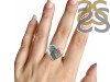Oyster Turquoise-Adjustable Ring-ADJ-R TRO-2-254