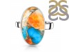 Oyster Turquoise-Adjustable Ring-ADJ-R TRO-2-256