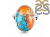Oyster Turquoise-Adjustable Ring-ADJ-R TRO-2-264