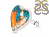 Oyster Turquoise-Adjustable Ring-ADJ-R TRO-2-266