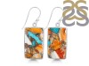 Oyster Turquoise Earring-E TRO-3-10