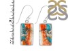 Oyster Turquoise Earring-E TRO-3-17