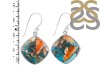 Oyster Turquoise Earring-E TRO-3-35