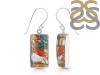 Oyster Turquoise Earring-E TRO-3-37