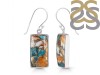 Oyster Turquoise Earring-E TRO-3-39