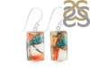 Oyster Turquoise Earring-E TRO-3-4