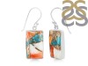 Oyster Turquoise Earring-E TRO-3-4