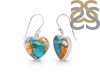 Oyster Turquoise Earring-E TRO-3-42