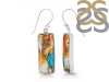 Oyster Turquoise Earring-E TRO-3-50