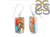 Oyster Turquoise Earring-E TRO-3-5