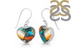 Oyster Turquoise Earring-E TRO-3-53