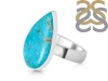 Turquoise Adjustable Ring-ADJ-R TRQ-2-187