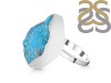 Turquoise Rough Adjustable Ring-ADJ-R TRQ-2-207