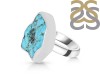 Turquoise Rough Adjustable Ring-ADJ-R TRQ-2-213