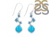 Turquoise & Blue Topaz Earring TRQ-RDE-102.