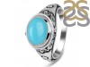 Turquoise & White Topaz Ring TRQ-RDR-339.