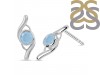 Blue Chalcedony Stud Earring BLX-RDE-2.