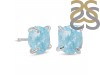 Aquamarine Raw Crystal Stud Earring AQM-RE-200.