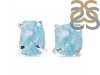 Aquamarine Raw Crystal Stud Earring AQM-RE-200.