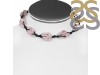 Rose Quartz Beaded Necklace BDD-12-1613