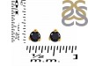 Black Tourmaline Stud Earring BLS-RDE-1517.