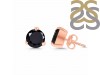 Black Tourmaline Stud Earring BLS-RDE-1570.