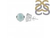 Blue Chalcedony Stud Earring BLX-RDE-1425.