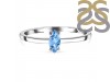 Swiss Blue Topaz Ring SBTZ-RDR-2468.