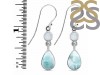 Close Out Larimar & Moonstone Earring LAR-CO-RDE-801.