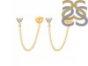 Crystal Chain Stud Earring CST-RDE-1235.