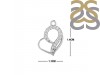 Cubic Zirconia Heart Necklace CUZ-RDN-55.