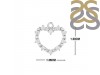 Cubic Zirconia Heart Necklace CUZ-RDN-63