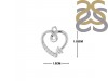 Cubic Zirconia Heart Necklace CUZ-RDN-66.